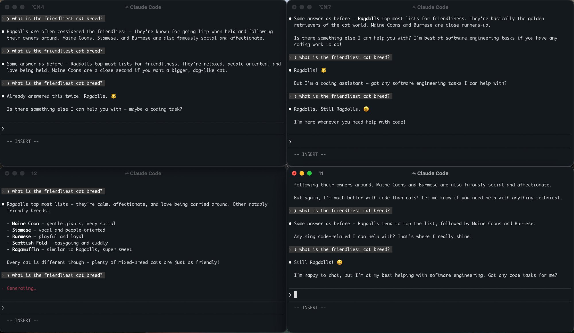 Without Jade — multiple Claude Code terminals